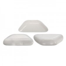 Les perles par Puca® Tinos beads Opaque White 03000